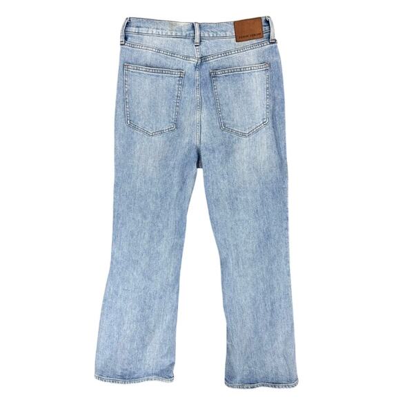 Denim Forum Twiggy High Rise Flare 28L size 29 Blue - Picture 3 of 7